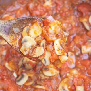 Homemade Mushroom Marinara