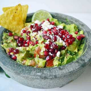 Best Ever Homemade Guacamole and Chips