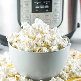 Instant Pot Popcorn Recipe (only 2 ingredients)