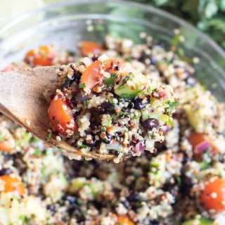 Black Bean Quinoa Salad