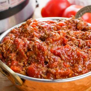 Easy Instant Pot Spaghetti Sauce
