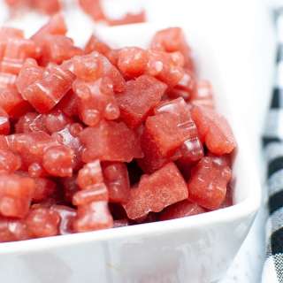 Healthy Strawberry Gummies (made with real fruit)