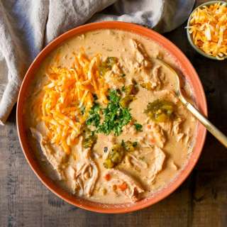 Chicken Queso Soup