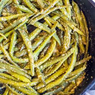 15 Minute Mustard Green Beans