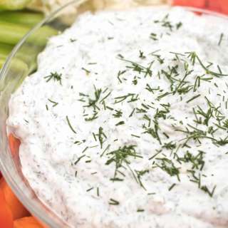 Onion Dill Dip From Scratch