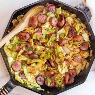 One Pan Cabbage and Kielbasa