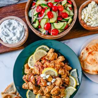 Oven Roasted Chicken Shawarma