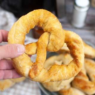 Air Fryer Soft Pretzels