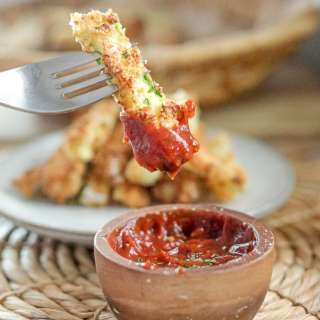 Crispy Air Fryer Zucchini Fries