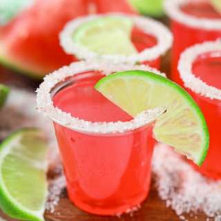 Watermelon Margarita Jello Shots