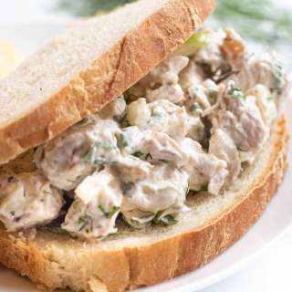 Apple Fennel Chicken Salad