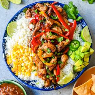 Chicken Fajita Bowl