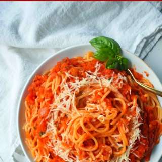 Homemade Marinara Spaghetti Sauce