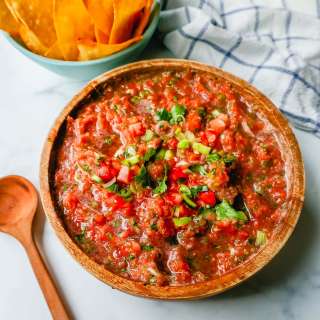 Homemade Restaurant Style Salsa