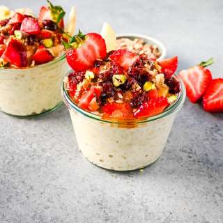 Bircher Muesli Overnight Oats