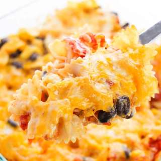 Baked Enchilada Pasta
