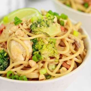 Easy Thai Peanut Noodles