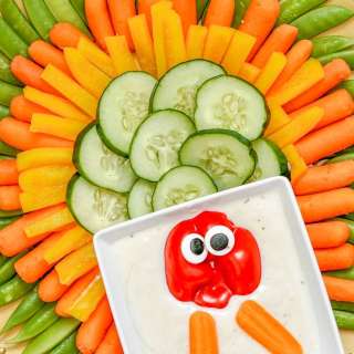 Turkey Veggie Platter