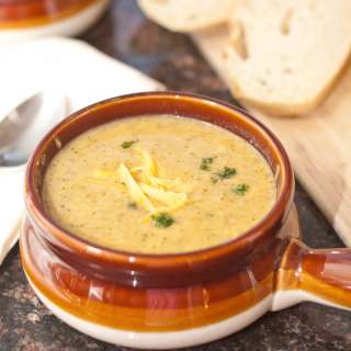 Crock Pot Broccoli Cheddar Soup From Scratch