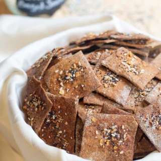 Everything Bagel Rye Crackers