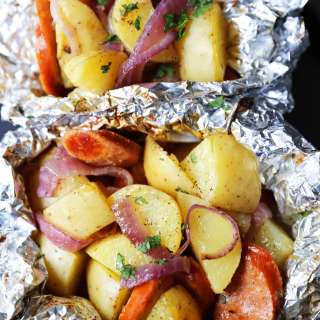 Sausage Potato Foil Packets