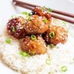 Sweet Sesame Ginger Meatballs