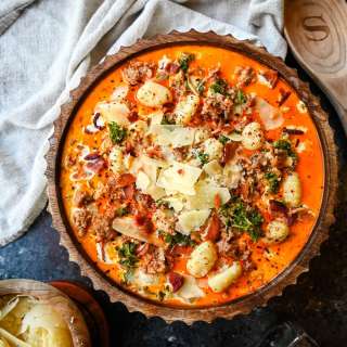 Sausage Gnocchi Soup