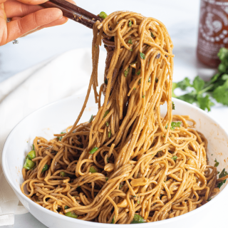 10 Minute Peanut Noodles