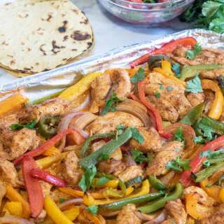 Sheet Pan Chicken Fajitas
