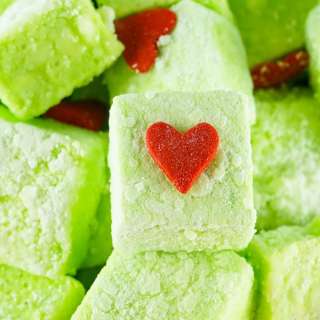 Grinch Marshmallows