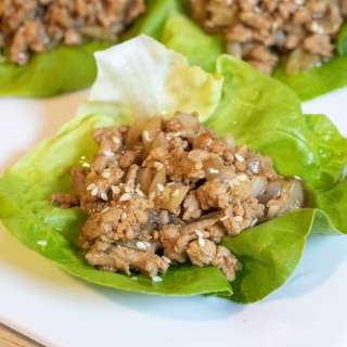 Sweet Sesame Turkey Lettuce Wraps
