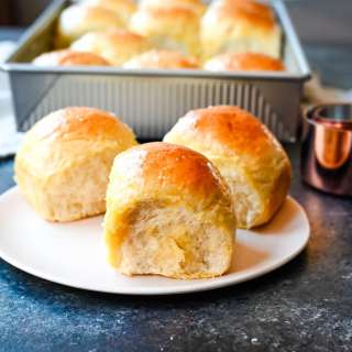 Japanese Milk Bread Dinner Rolls