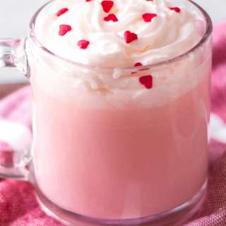 Valentine's Pink Hot Chocolate