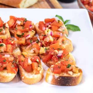 Easy Tomato Bruschetta