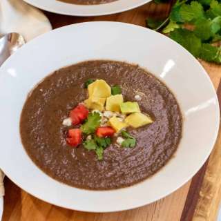 Easy Homemade Black Bean Soup