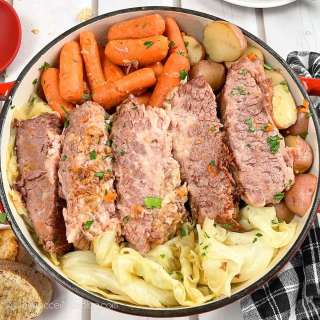 Easy Stovetop Corned Beef and Cabbage