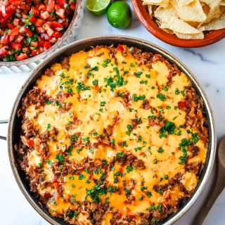 Mexican Taco Rice Skillet