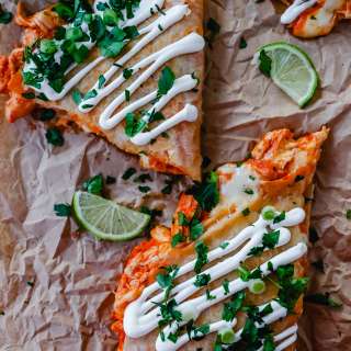 Buffalo Chicken Quesadilla