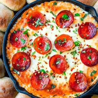 Pepperoni Pizza Dip