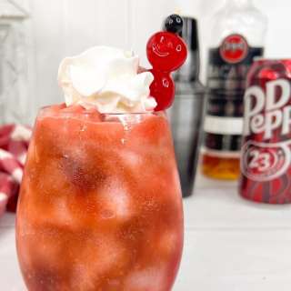 Frozen Dirty Dr. Pepper Cocktail
