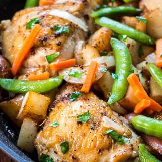 Chicken Vesuvio