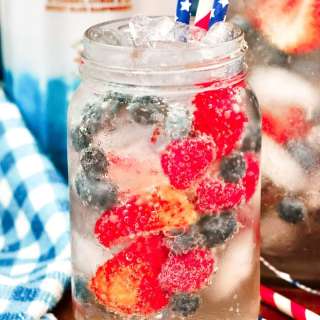 Red White and Blueberry Lemonade
