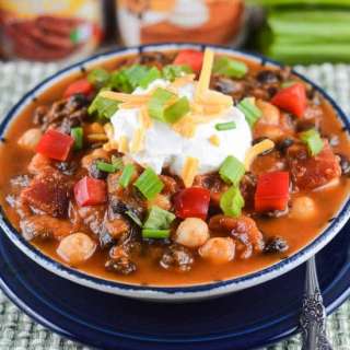 Pumpkin Chipotle Vegetarian Chili