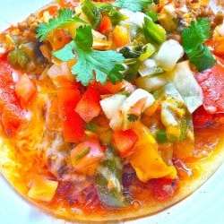 Italian Sausage, Peppers, & Onions Tacos