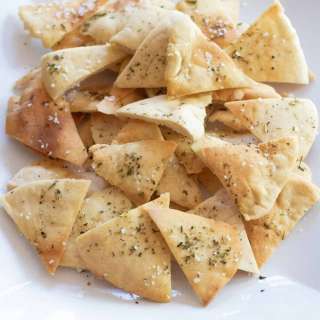 Pita Chips from Scratch