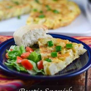 Rustic Spanish Potato Omelette