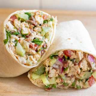 Bacon Chicken Ranch Wraps