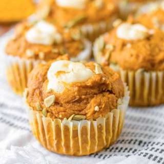 Copycat Starbucks Pumpkin Cream Cheese Muffins