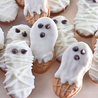 Nutter Butter Halloween Cookies