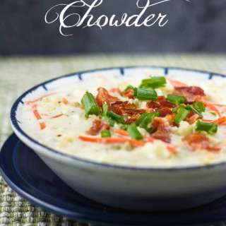 Cauliflower Chowder #SundaySupper